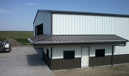industrial steel building